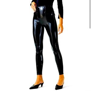 COPY - Spanx Faux Patent Leather Leggings NWT Still in unopened Spanx Bag size M